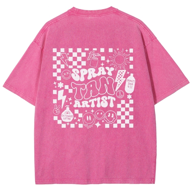 Unisex Fit Washed T-Shirt Customscool 2407003559