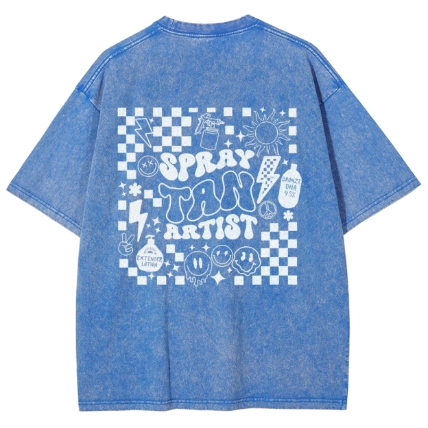 Unisex Fit Washed T-Shirt Customscool 2407003559