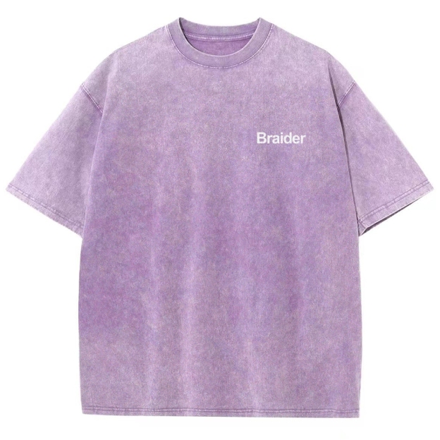 Braider Artist Unisex Fit Washed T-Shirt Customscool