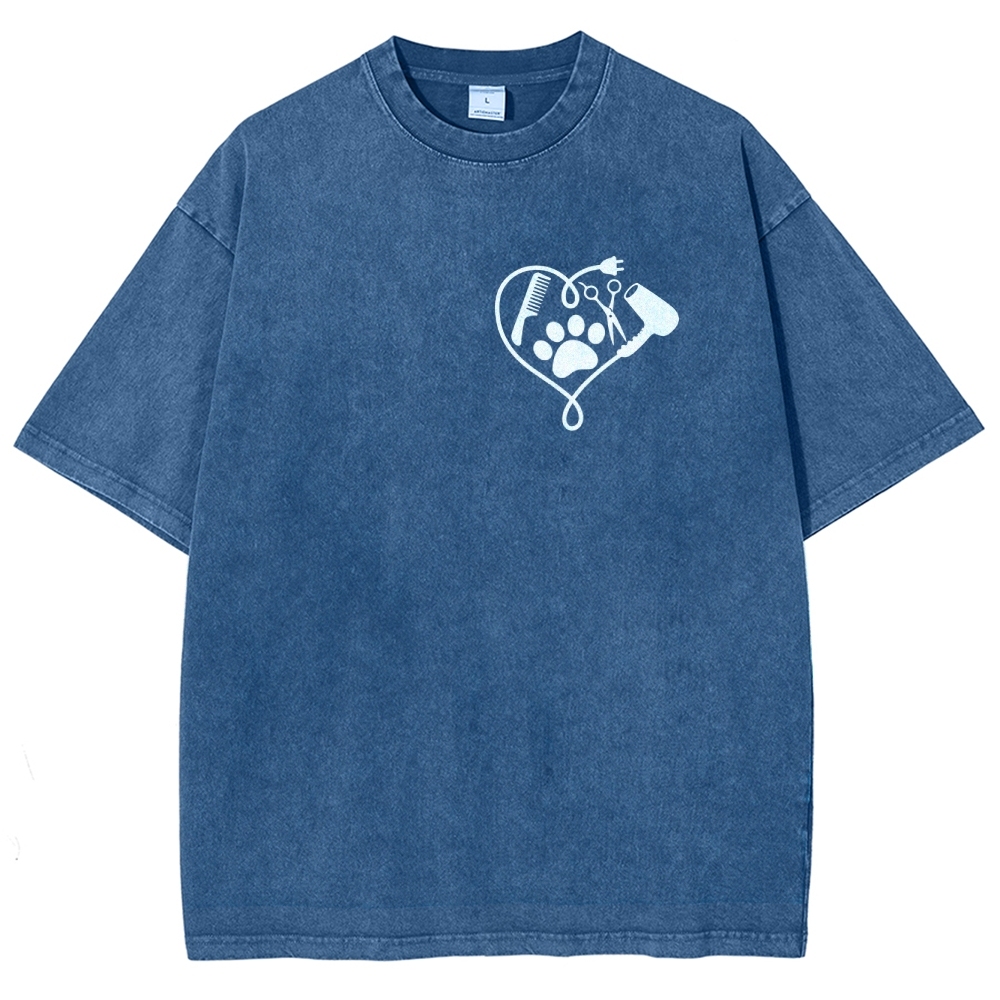 Unisex Fit Washed T-Shirt Customscool
