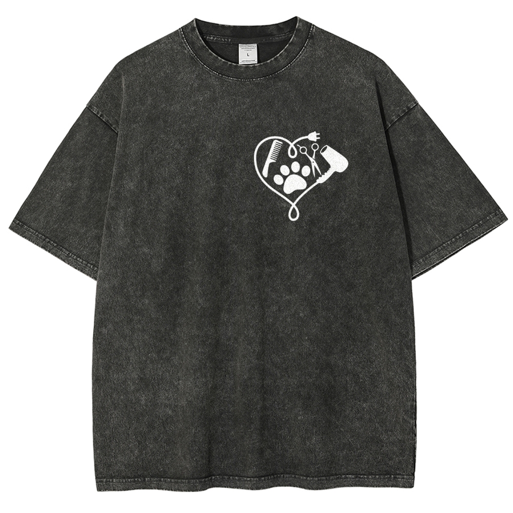 Unisex Fit Washed T-Shirt Customscool