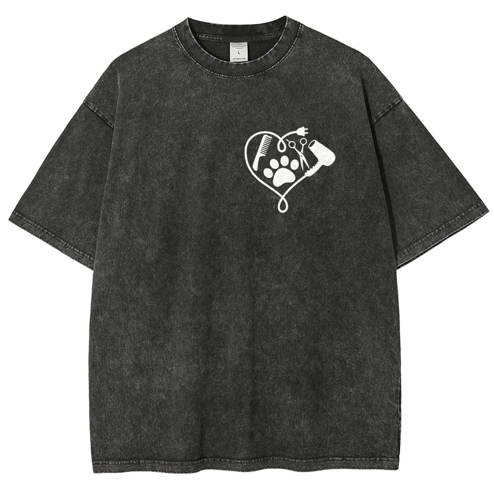 Unisex Fit Washed T-Shirt Customscool