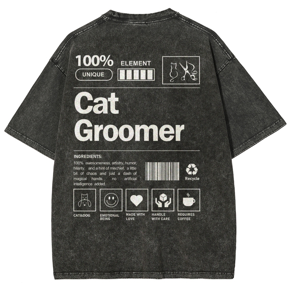 Unisex Fit Washed T-Shirt Customscool