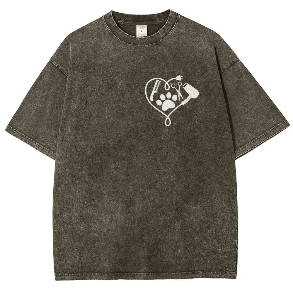 Unisex Fit Washed T-Shirt Customscool