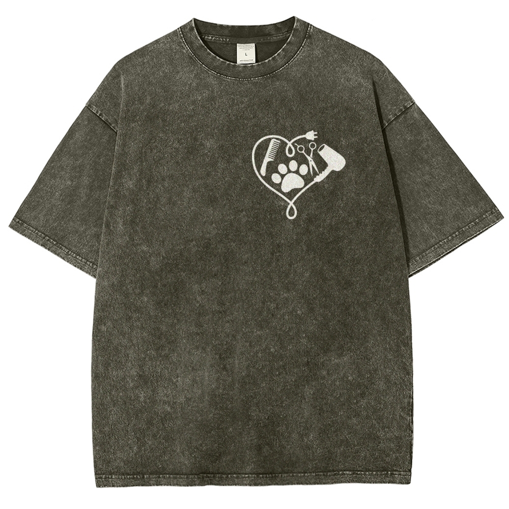 Unisex Fit Washed T-Shirt Customscool