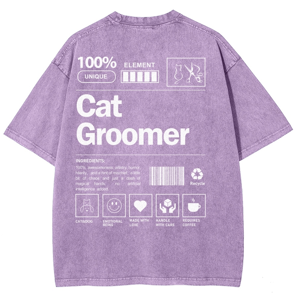 Unisex Fit Washed T-Shirt Customscool