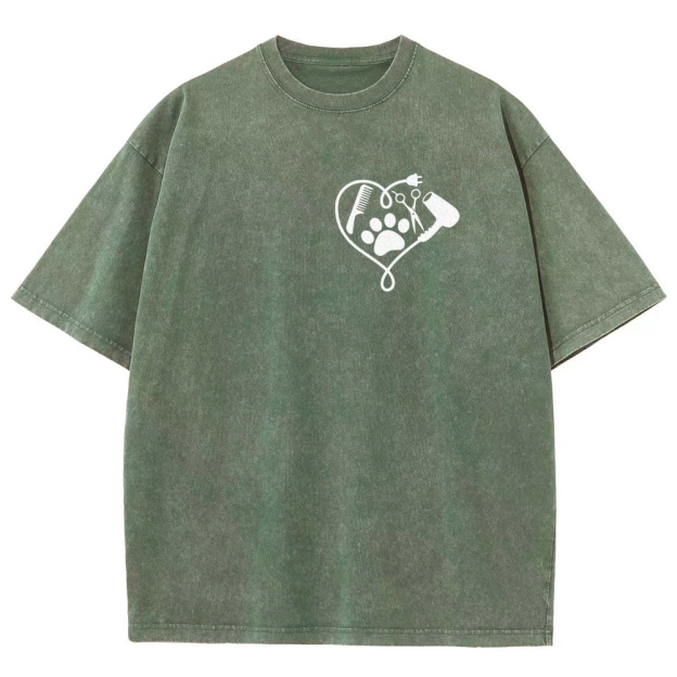 Unisex Fit Washed T-Shirt Customscool
