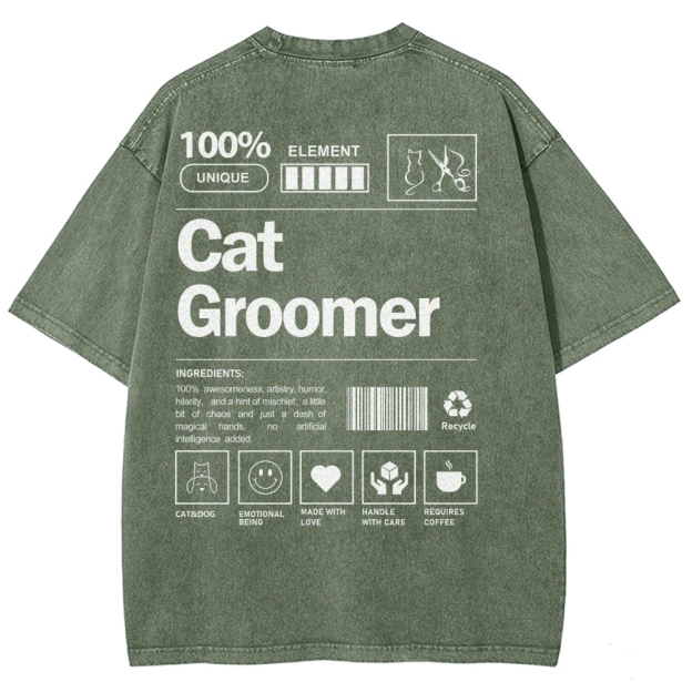 Unisex Fit Washed T-Shirt Customscool