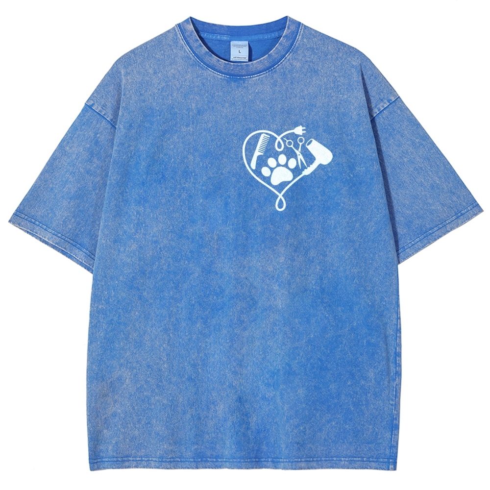 Unisex Fit Washed T-Shirt Customscool
