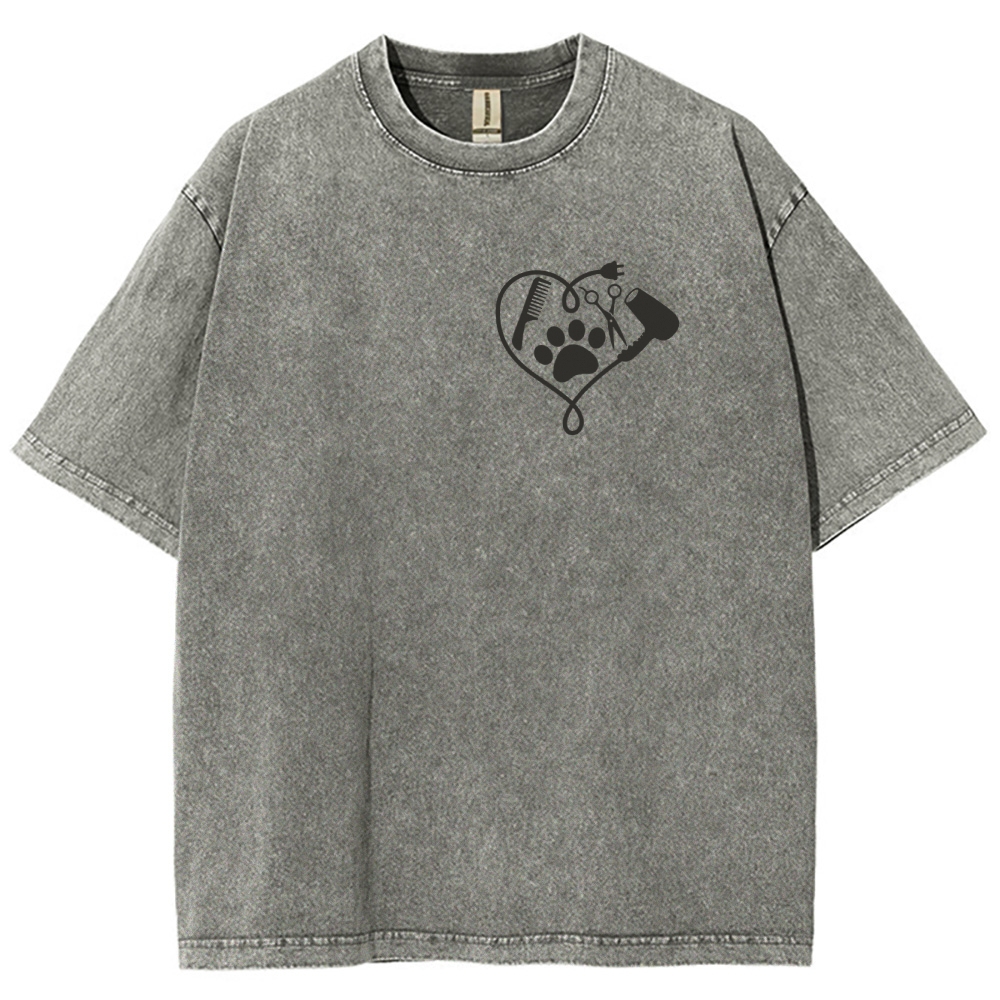 Unisex Fit Washed T-Shirt Customscool