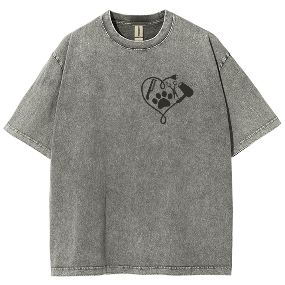 Unisex Fit Washed T-Shirt Customscool