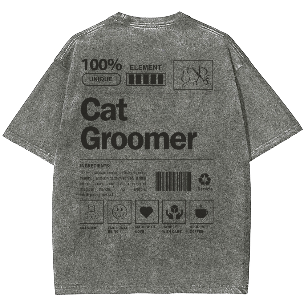 Unisex Fit Washed T-Shirt Customscool