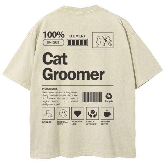 Unisex Fit Washed T-Shirt Customscool