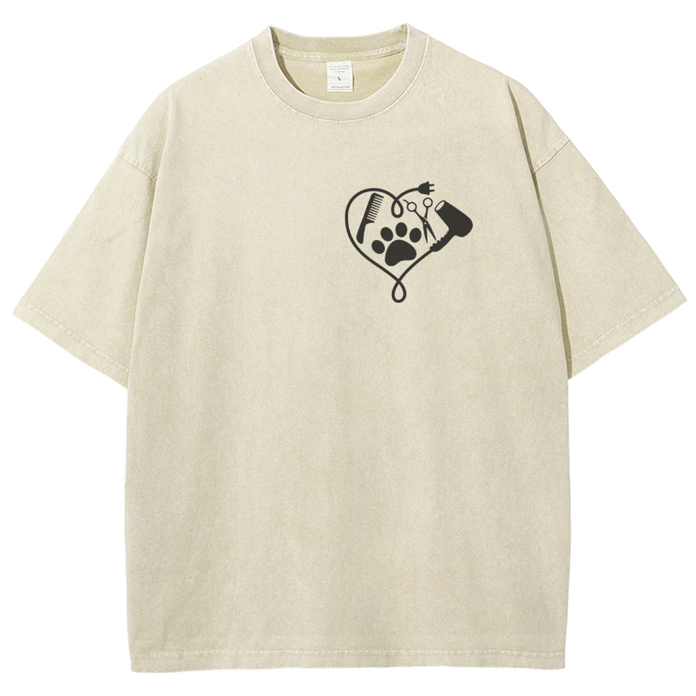 Unisex Fit Washed T-Shirt Customscool