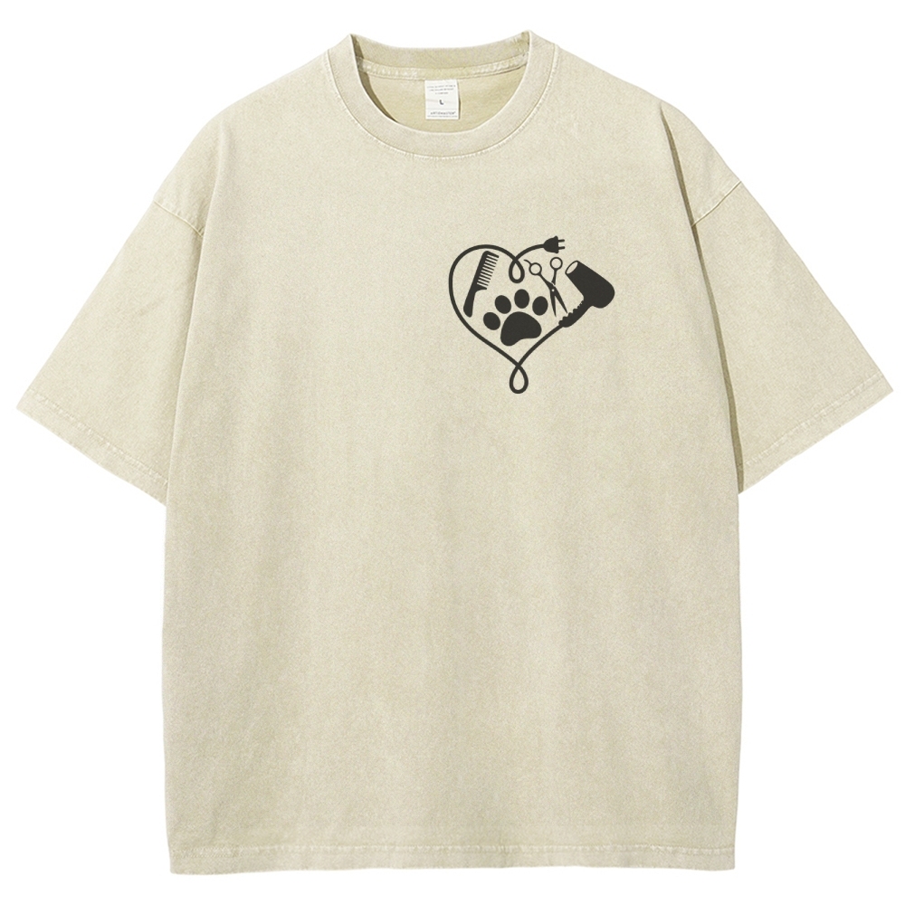 Unisex Fit Washed T-Shirt Customscool
