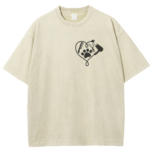 Unisex Fit Washed T-Shirt Customscool