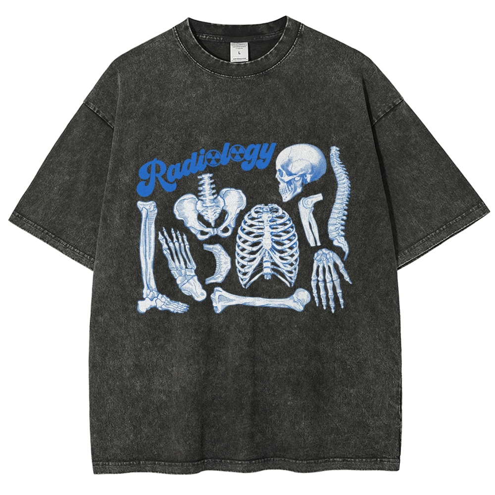 Ridiology Unisex Fit Washed T-Shirt Customscool