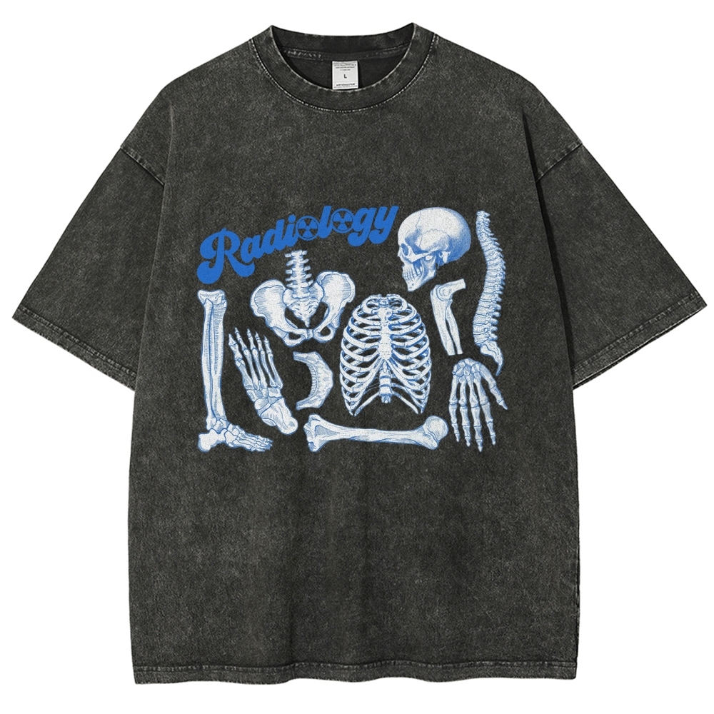 Ridiology Unisex Fit Washed T-Shirt Customscool
