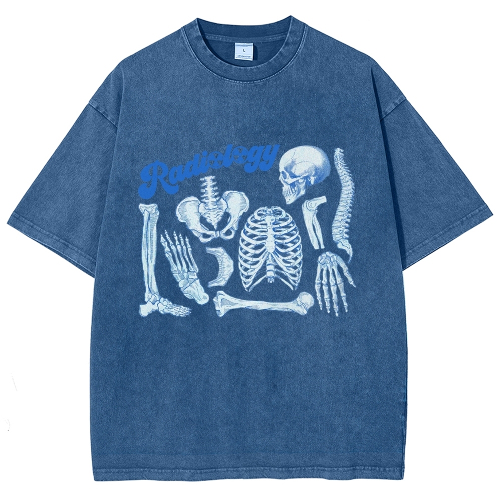 Ridiology Unisex Fit Washed T-Shirt Customscool