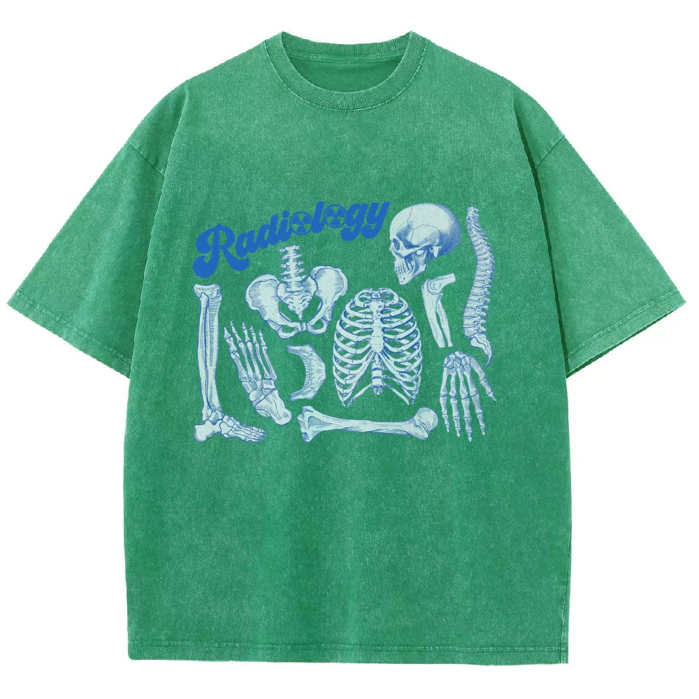 Ridiology Unisex Fit Washed T-Shirt Customscool