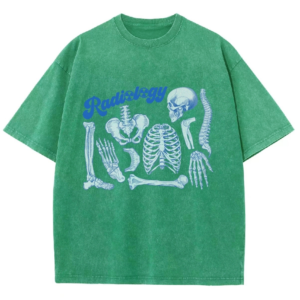 Ridiology Unisex Fit Washed T-Shirt Customscool