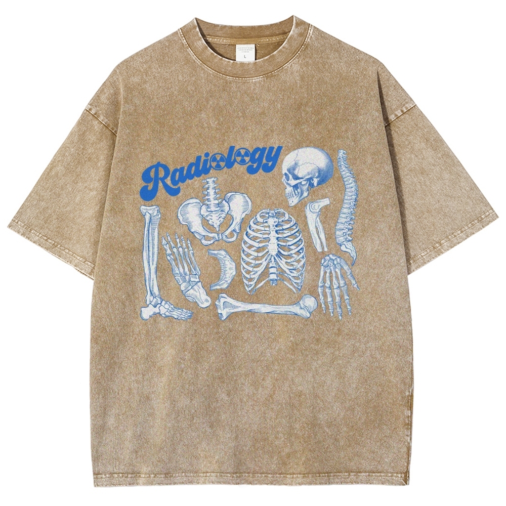Ridiology Unisex Fit Washed T-Shirt Customscool