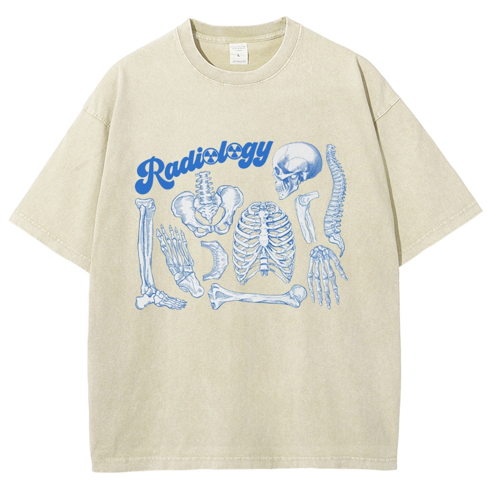 Ridiology Unisex Fit Washed T-Shirt Customscool