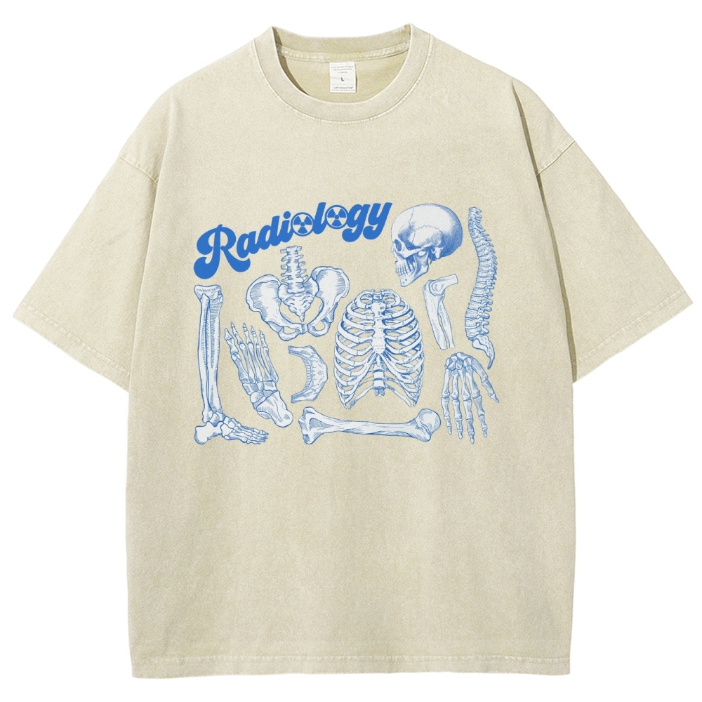 Ridiology Unisex Fit Washed T-Shirt Customscool