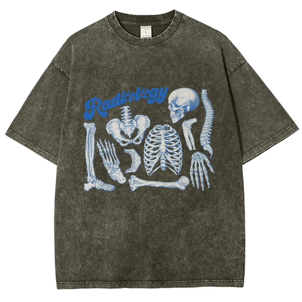 Ridiology Unisex Fit Washed T-Shirt Customscool