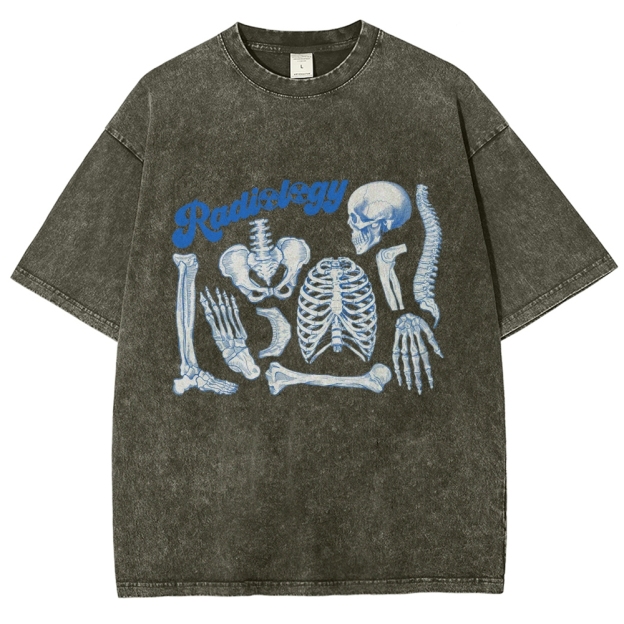 Ridiology Unisex Fit Washed T-Shirt Customscool
