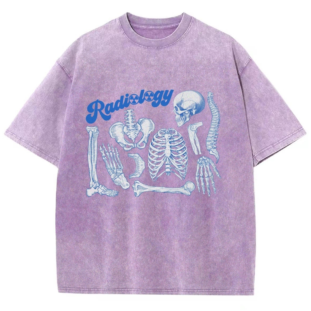 Ridiology Unisex Fit Washed T-Shirt Customscool