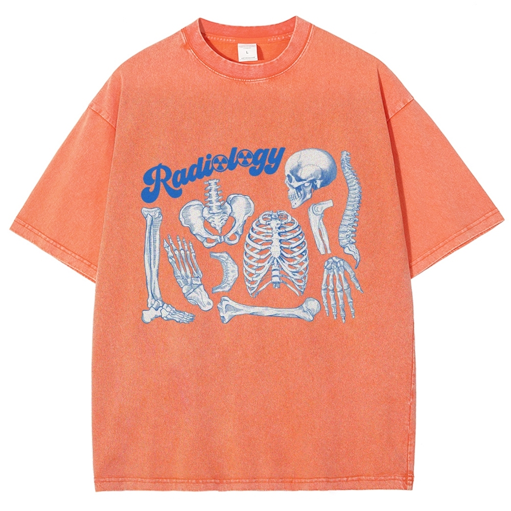 Ridiology Unisex Fit Washed T-Shirt Customscool