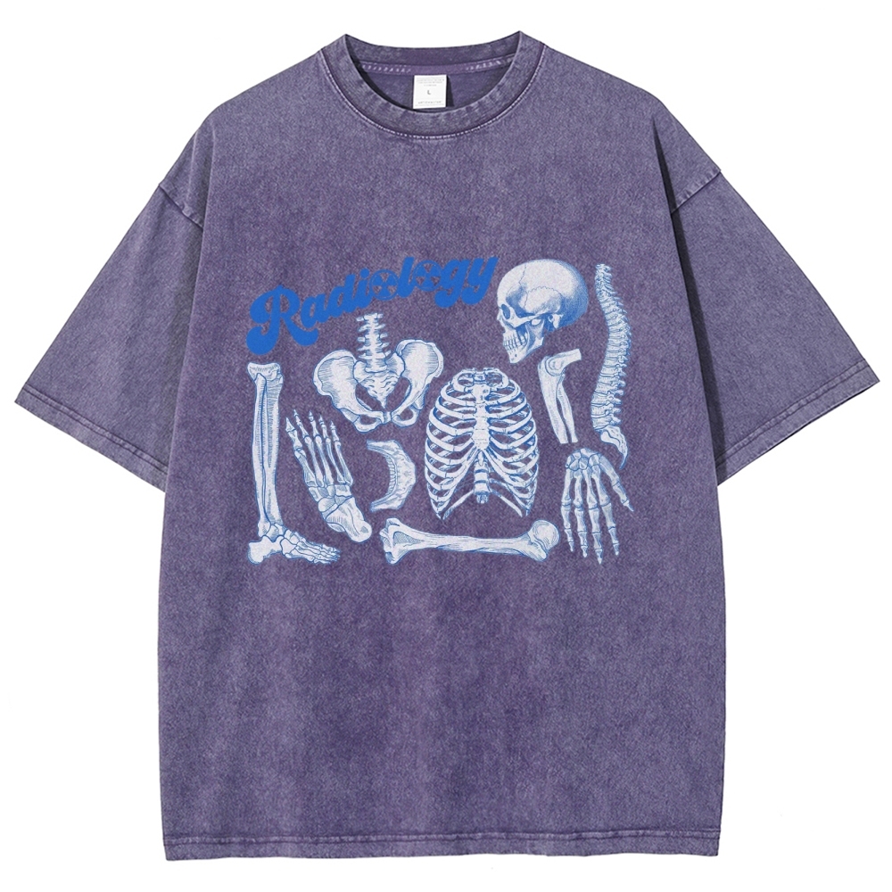 Ridiology Unisex Fit Washed T-Shirt Customscool