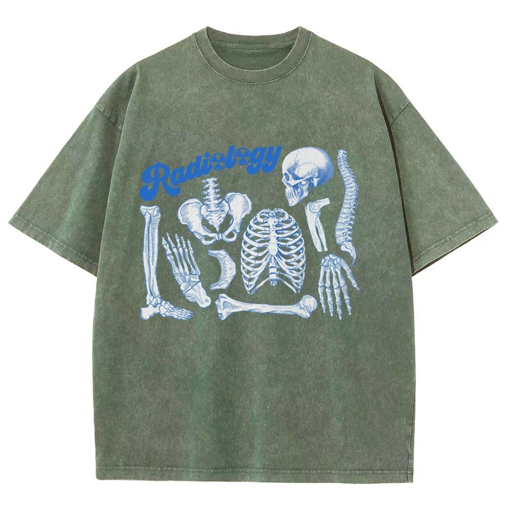 Ridiology Unisex Fit Washed T-Shirt Customscool