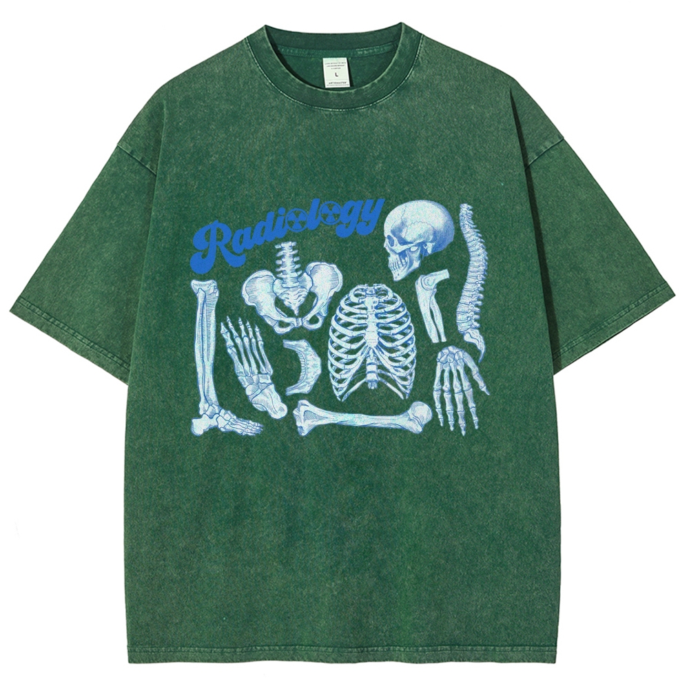 Ridiology Unisex Fit Washed T-Shirt Customscool