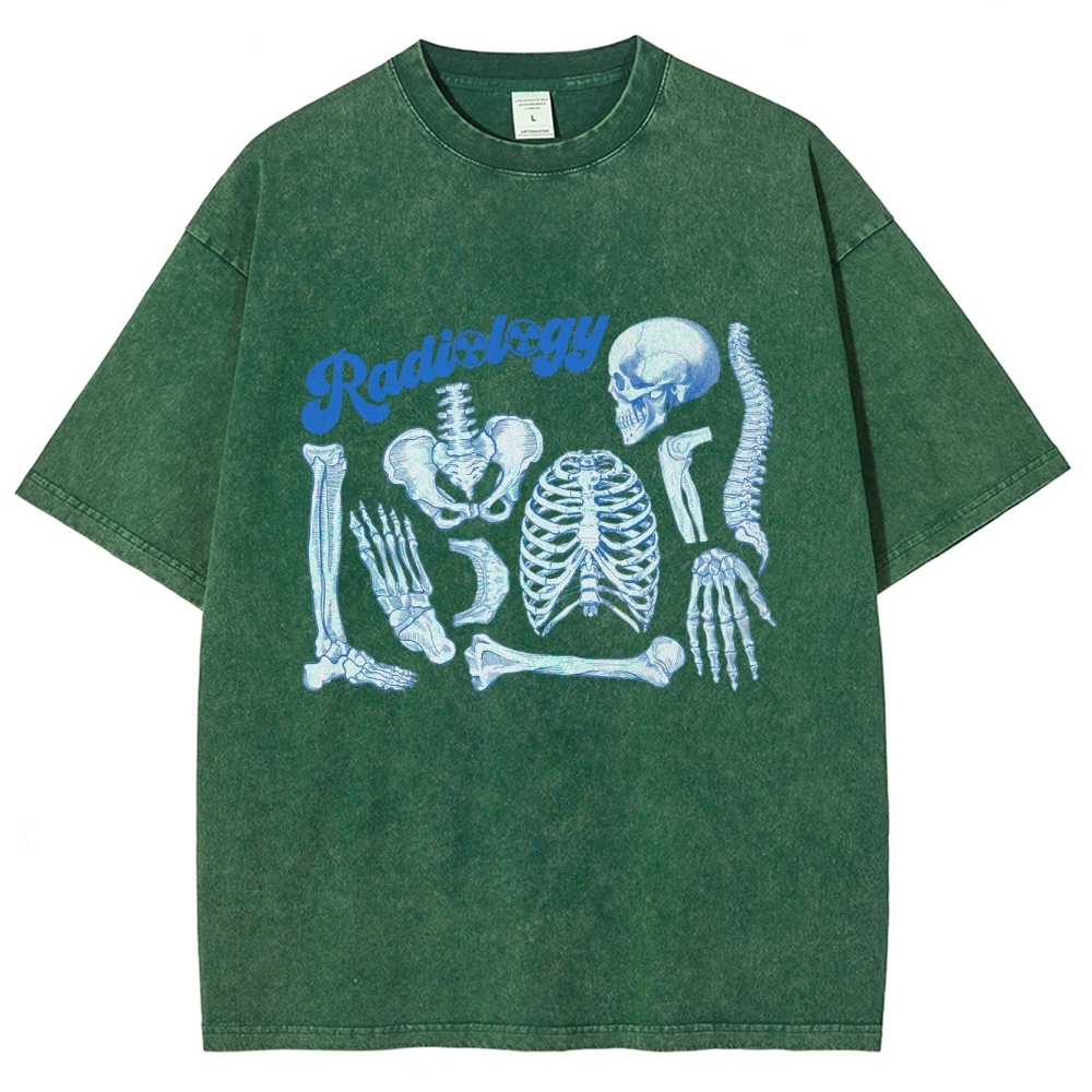 Ridiology Unisex Fit Washed T-Shirt Customscool