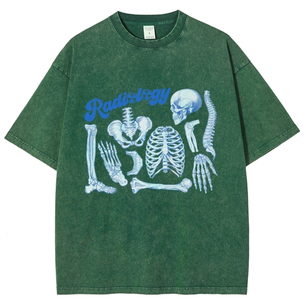 Ridiology Unisex Fit Washed T-Shirt Customscool