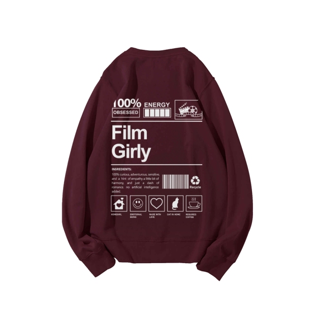Film Giry Casual Crewneck Sweatshirt