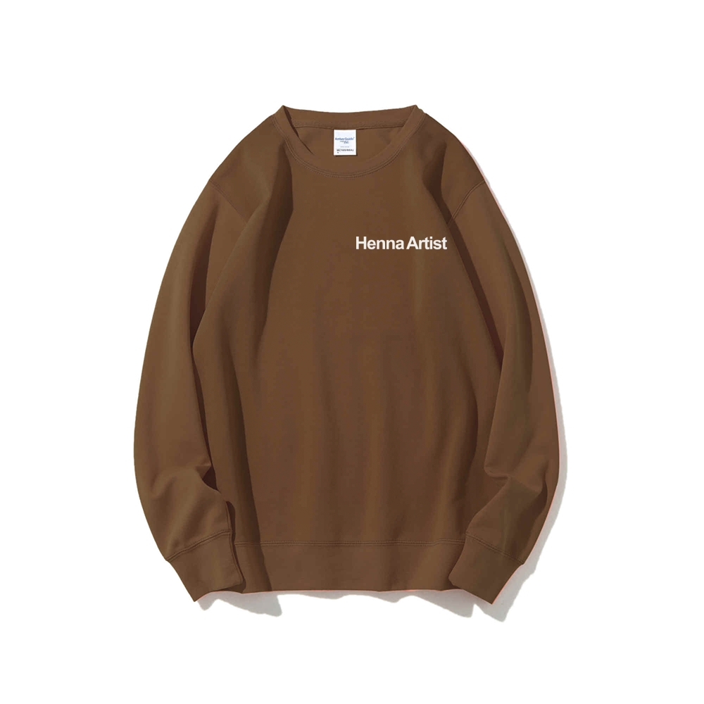 Henna Artist Casual Crewneck Sweatshirt