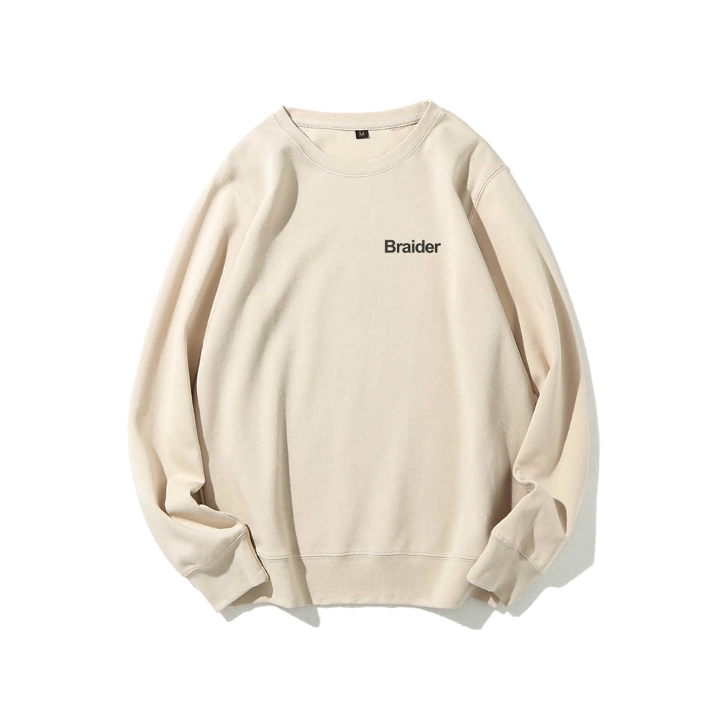 Braider Artist Casual Crewneck Sweatshirt