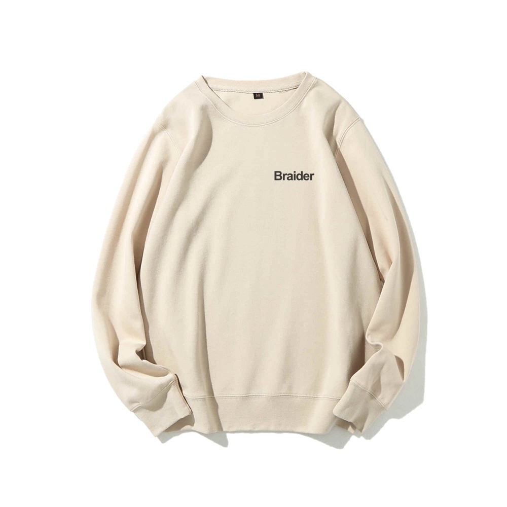 Braider Artist Casual Crewneck Sweatshirt