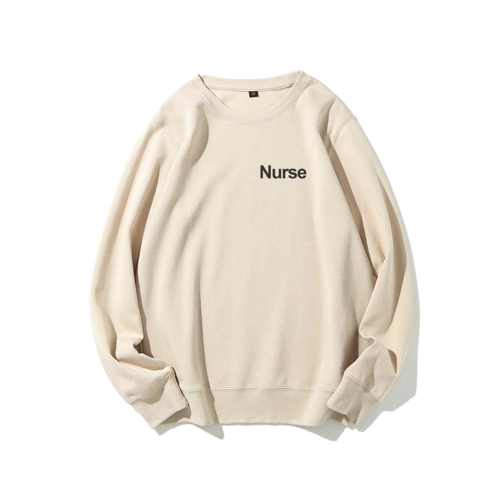 Nurse Casual Crewneck Sweatshirt Customscool