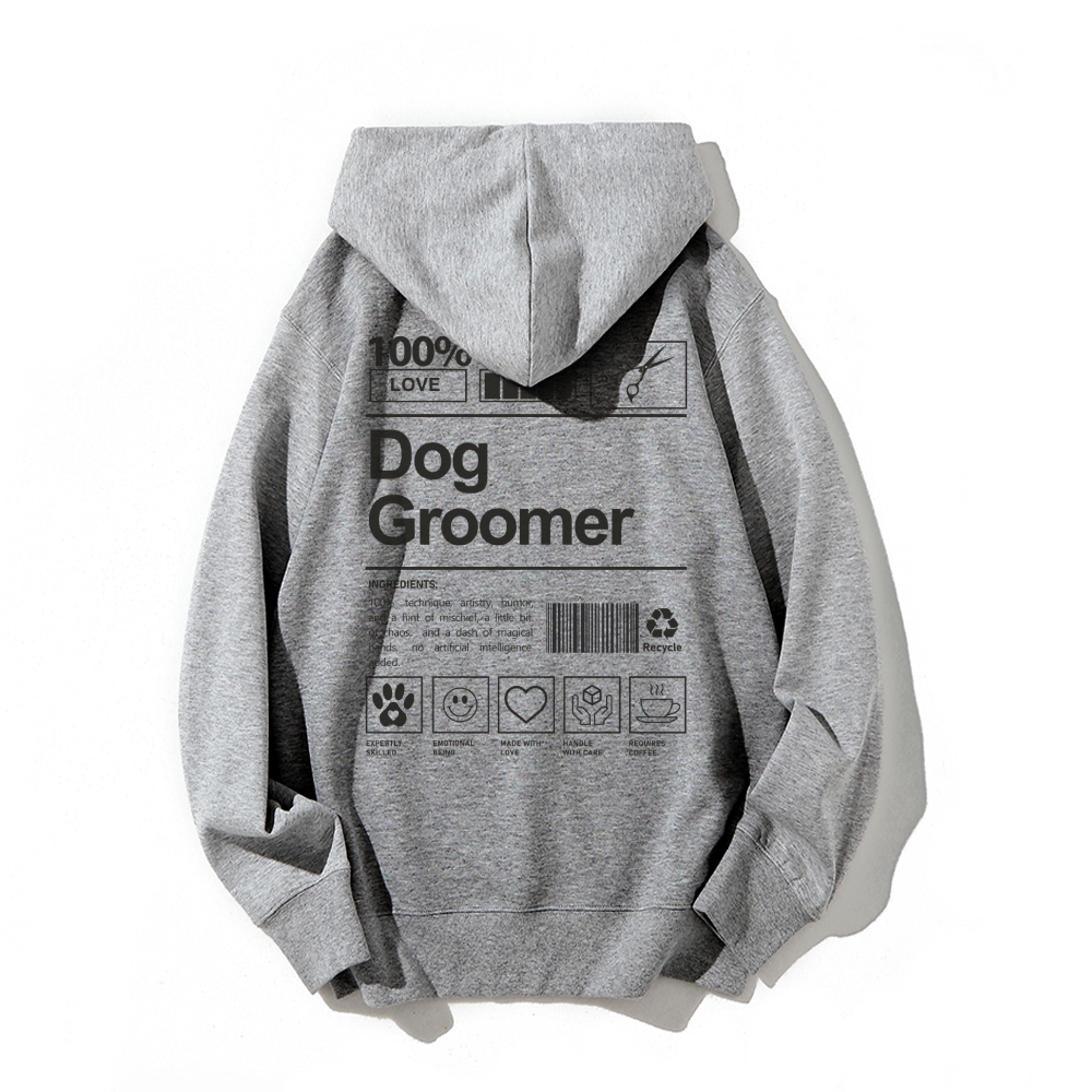 Dog Groomer Casual Hoodie Customscool