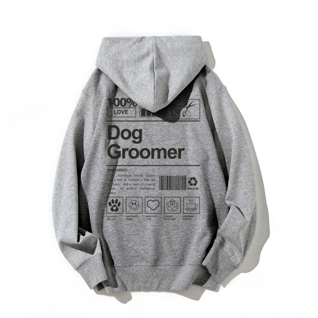 Dog Groomer Casual Hoodie Customscool
