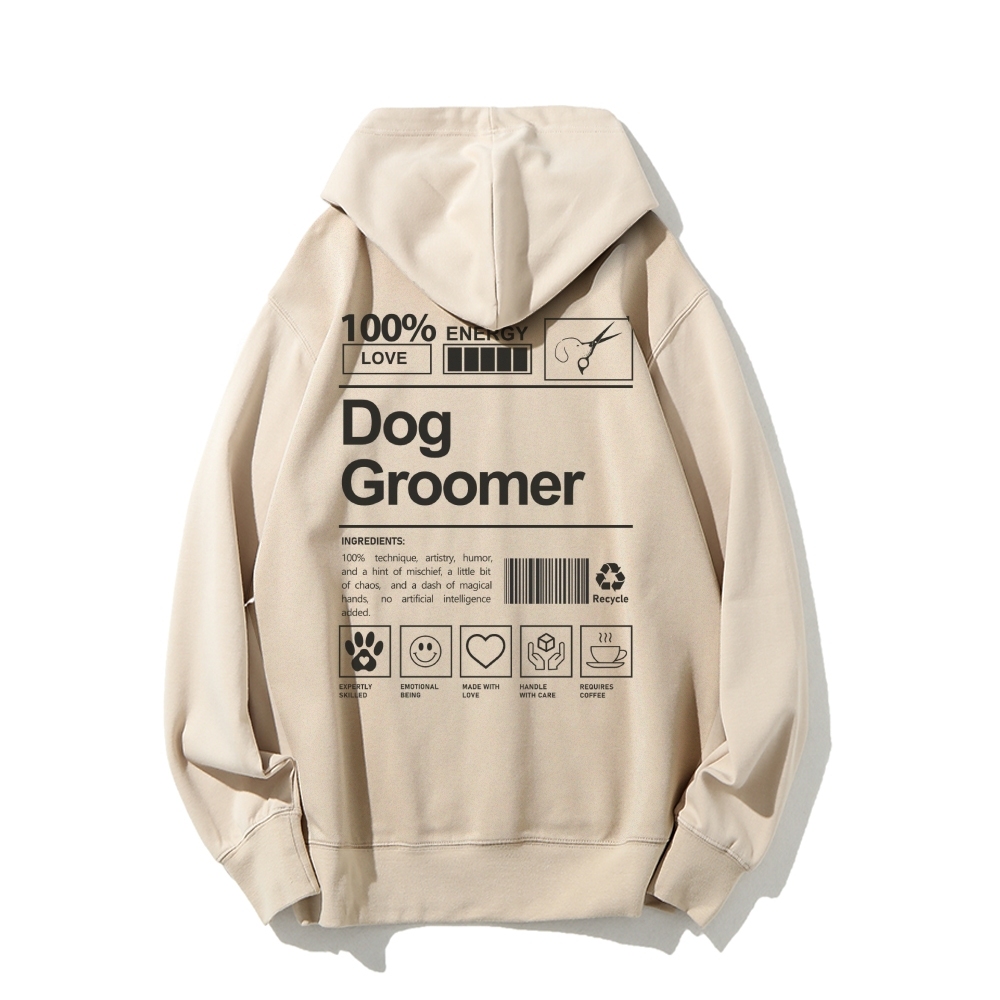 Dog Groomer Casual Hoodie Customscool