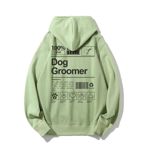 Dog Groomer Casual Hoodie Customscool