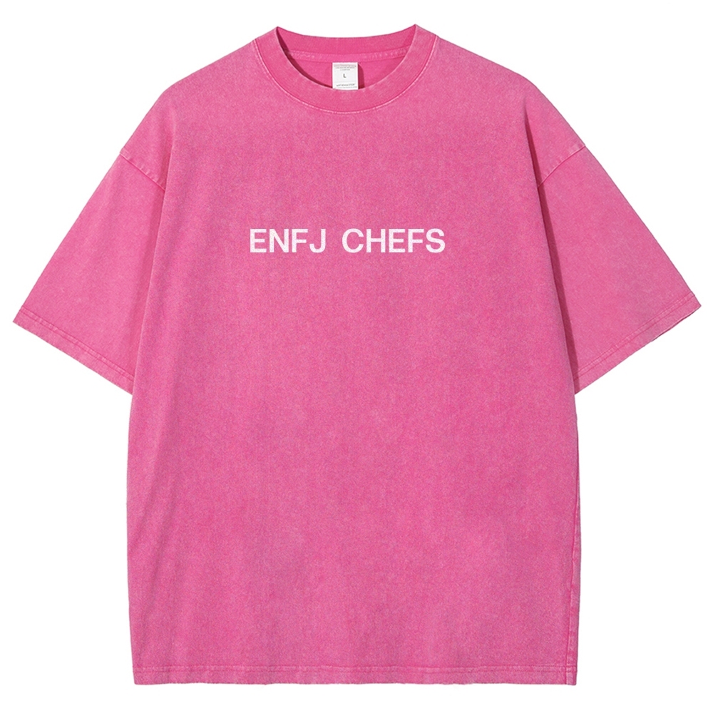 ENFJ CHEFS WASHED T-SHIRT