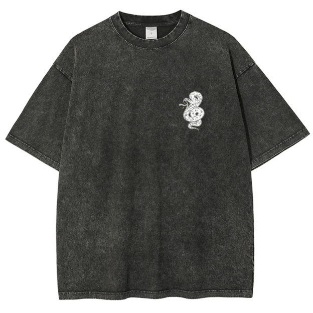 Long Live Rad Women Vintage Snowflake Washed T-Shirt