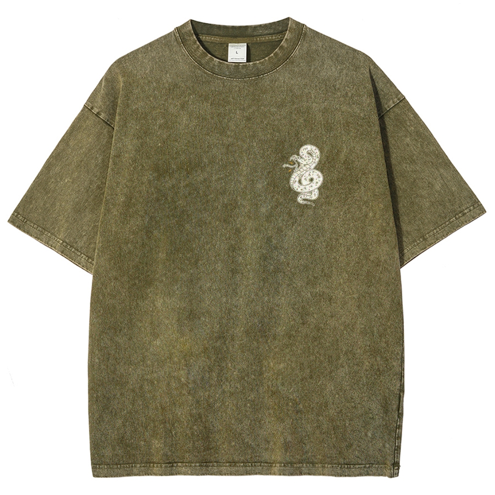 Long Live Rad Women Vintage Snowflake Washed T-Shirt