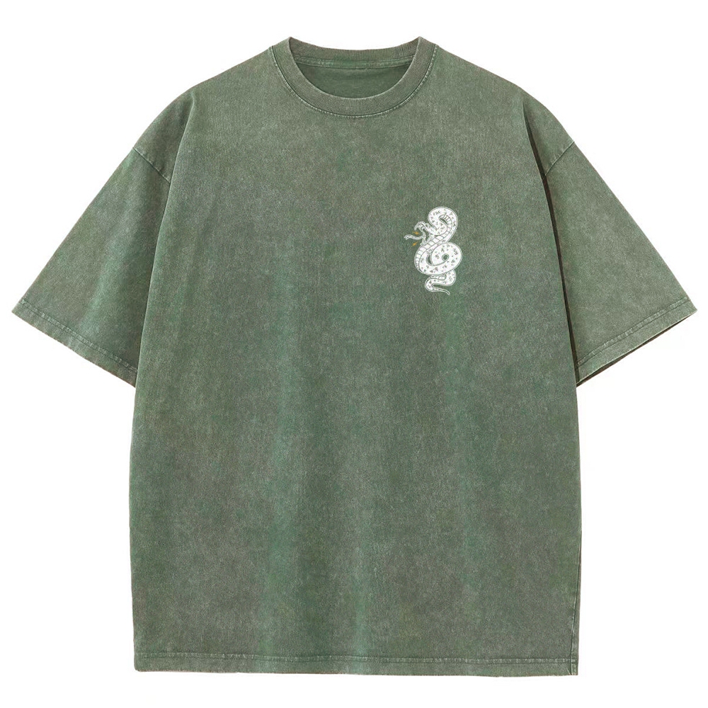 Long Live Rad Women Vintage Snowflake Washed T-Shirt